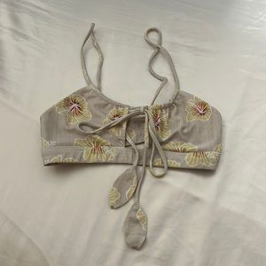 Benoa - Yellow Hapa Ari Top (Small)